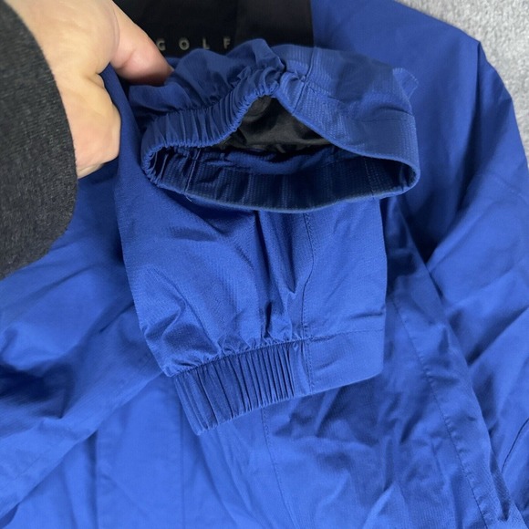 Nike Golf Storm Fit Jacket Adult Large Blue Full Zip Windbreaker Coat Mens - Picture 12 of 12